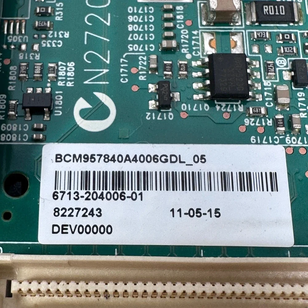 Dell Broadcom 10GbE 4P 57840S rNDC Network Card 0XGRFF BCM957840A4006GDL_05